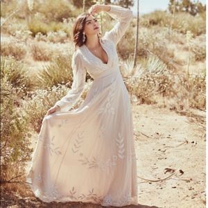 BHLDN “Belize” Dress (almond) SZ 6